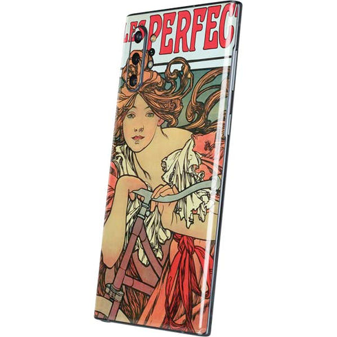 Alphonse Mucha Cycles Perfecta Galaxy Note 10 Plus Skin