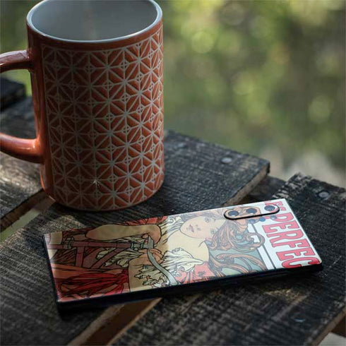 Alphonse Mucha Cycles Perfecta Galaxy Note 10 Plus Skin