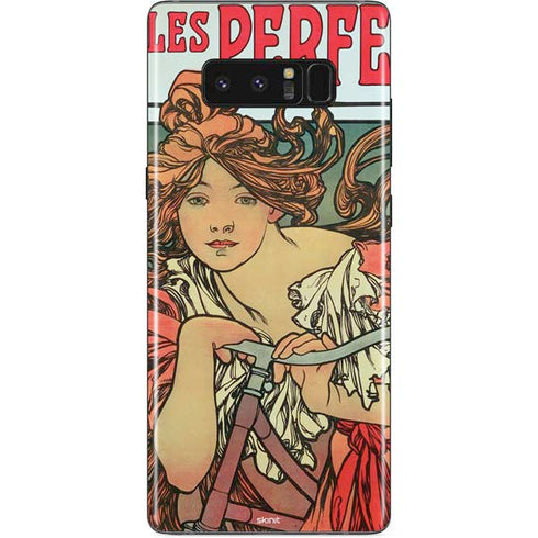 Alphonse Mucha Cycles Perfecta Galaxy Note 8 Skin