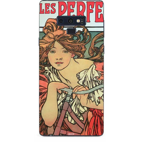 Alphonse Mucha Cycles Perfecta Galaxy Note 9 Skin