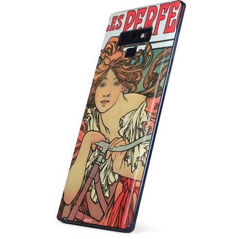 Alphonse Mucha Cycles Perfecta Galaxy Note 9 Skin