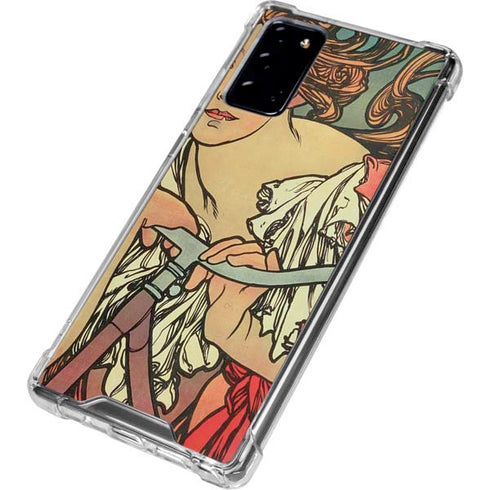 Alphonse Mucha Cycles Perfecta Galaxy Note20 5G Clear Case