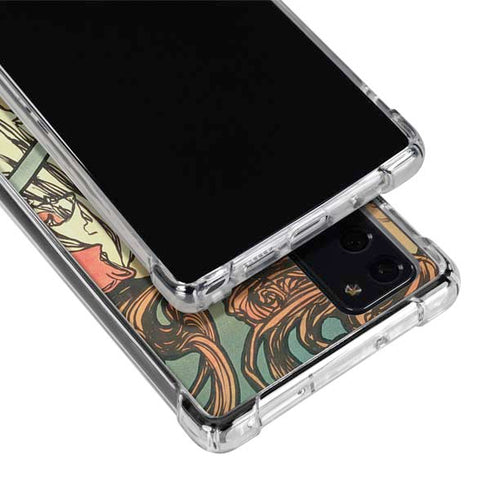 Alphonse Mucha Cycles Perfecta Galaxy Note20 5G Clear Case