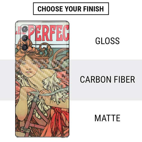 Alphonse Mucha Cycles Perfecta Galaxy Note20 5G Skin
