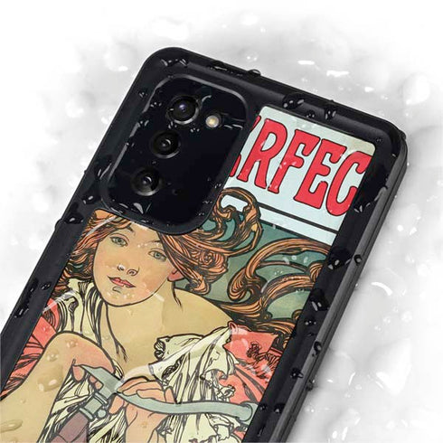 Alphonse Mucha Cycles Perfecta Galaxy Note20 5G Waterproof Case