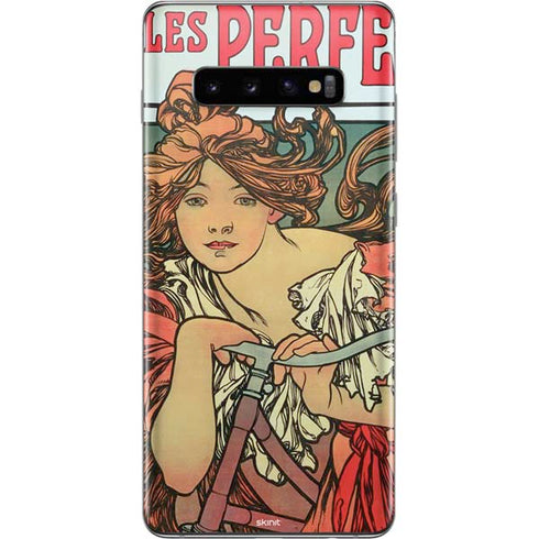 Alphonse Mucha Cycles Perfecta Galaxy S10 Plus Skin