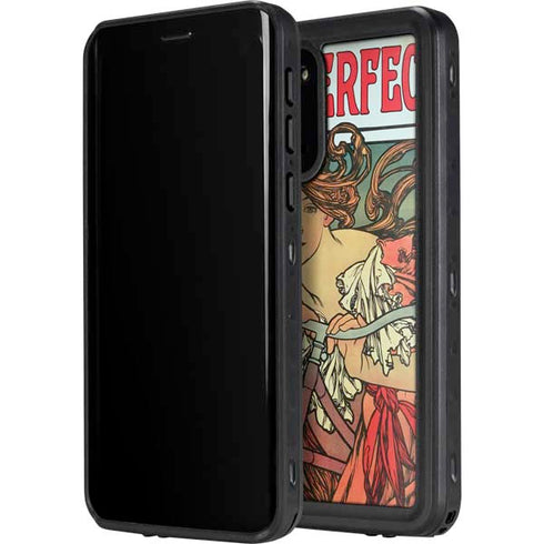 Alphonse Mucha Cycles Perfecta Galaxy S20 Plus Waterproof Case