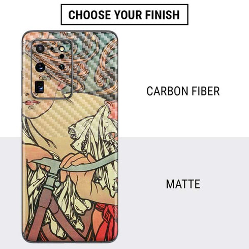 Alphonse Mucha Cycles Perfecta Galaxy S20 Ultra 5G Skin