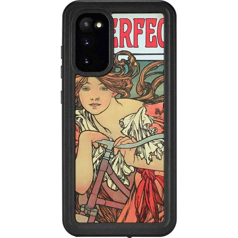 Alphonse Mucha Cycles Perfecta Galaxy S20 Waterproof Case