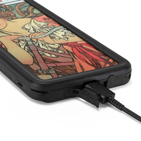 Alphonse Mucha Cycles Perfecta Galaxy S20 Waterproof Case