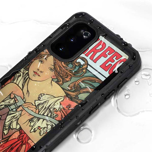 Alphonse Mucha Cycles Perfecta Galaxy S20 Waterproof Case