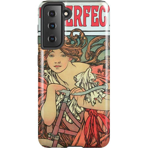 Alphonse Mucha Cycles Perfecta Galaxy S21 5G Pro Case