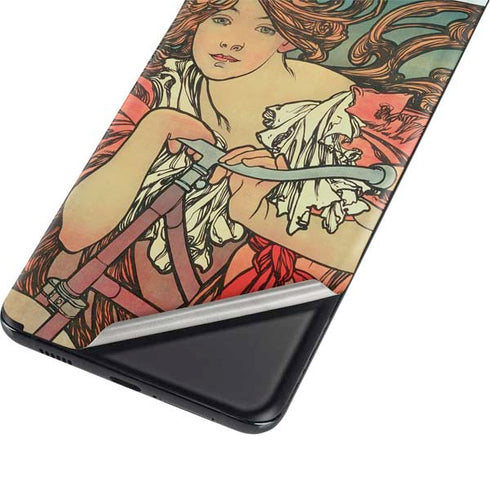 Alphonse Mucha Cycles Perfecta Galaxy S21 5G Skin