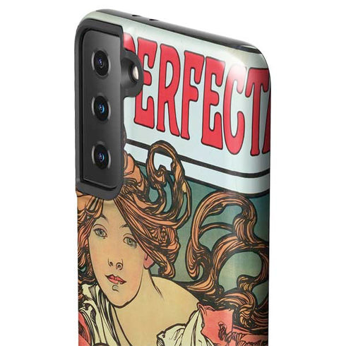 Alphonse Mucha Cycles Perfecta Galaxy S21 FE Pro Case