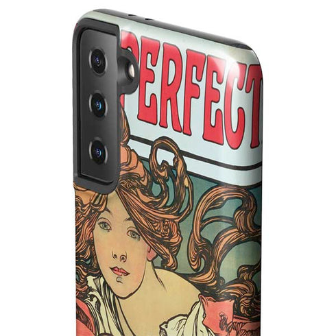 Alphonse Mucha Cycles Perfecta Galaxy S21 Plus 5G Pro Case