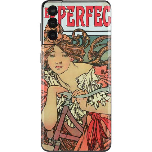 Alphonse Mucha Cycles Perfecta Galaxy S21 Plus 5G Skin