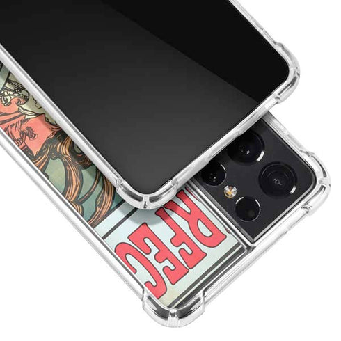 Alphonse Mucha Cycles Perfecta Galaxy S21 Ultra 5G Clear Case