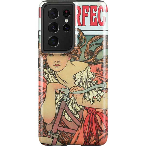 Alphonse Mucha Cycles Perfecta Galaxy S21 Ultra 5G Pro Case