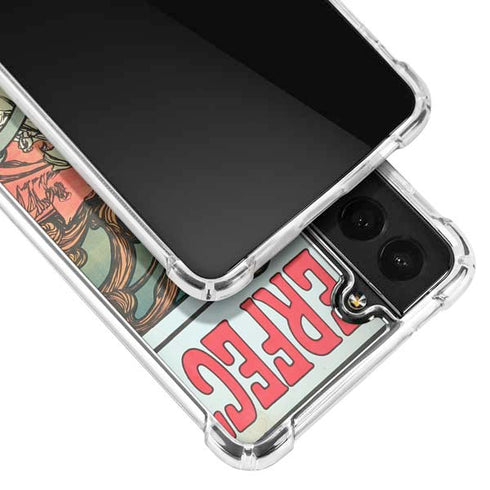 Alphonse Mucha Cycles Perfecta Galaxy S22 Plus Clear Case