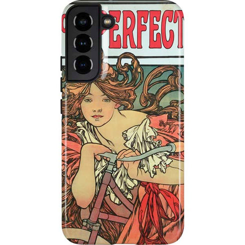 Alphonse Mucha Cycles Perfecta Galaxy S22 Plus Pro Case