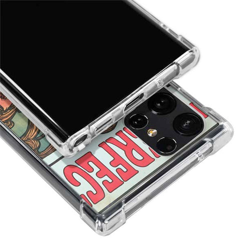 Alphonse Mucha Cycles Perfecta Galaxy S22 Ultra Clear Case