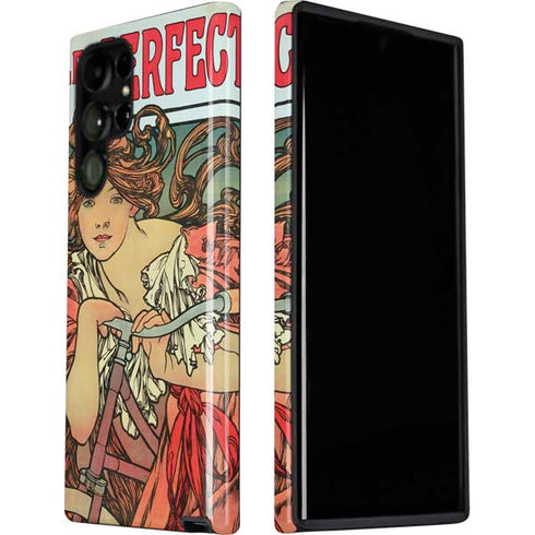 Alphonse Mucha Cycles Perfecta Galaxy S22 Ultra Pro Case