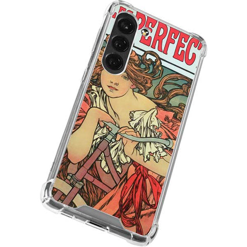 Alphonse Mucha Cycles Perfecta Galaxy S23 Clear Case