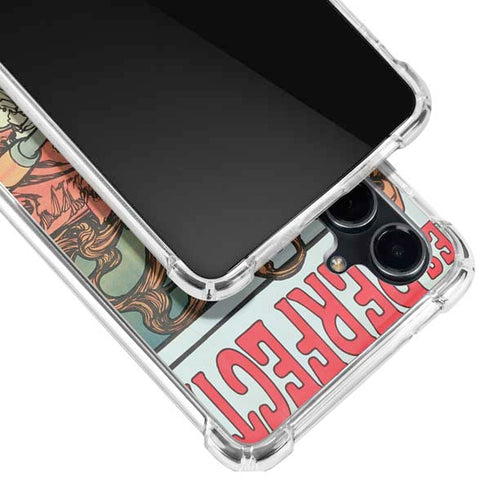 Alphonse Mucha Cycles Perfecta Galaxy S23 FE Clear Case