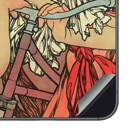 Alphonse Mucha Cycles Perfecta Galaxy S23 FE Skin