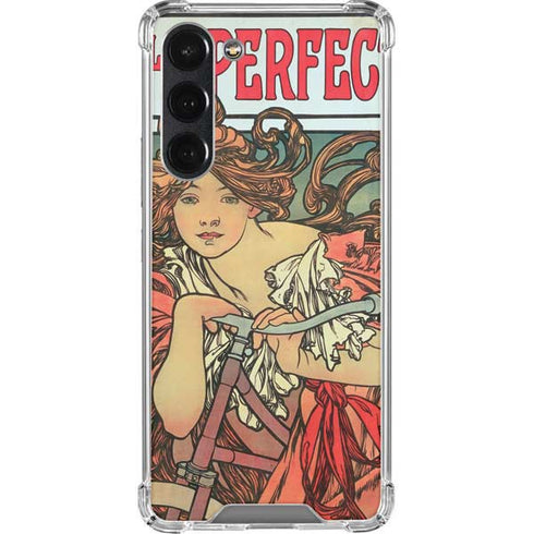 Alphonse Mucha Cycles Perfecta Galaxy S23 Plus Clear Case