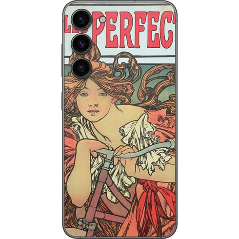 Alphonse Mucha Cycles Perfecta Galaxy S23 Plus Skin