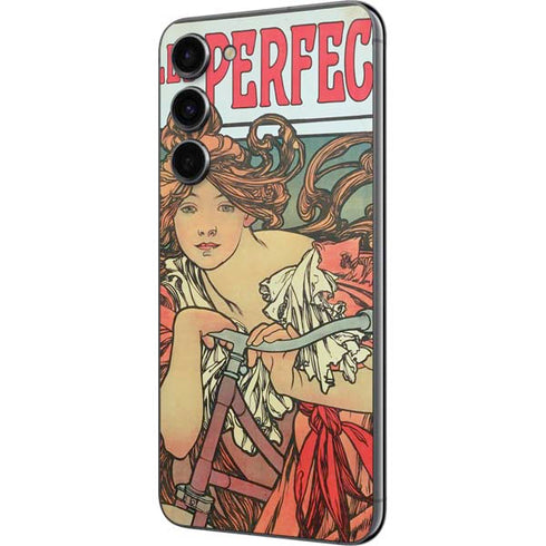 Alphonse Mucha Cycles Perfecta Galaxy S23 Plus Skin
