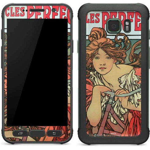 Alphonse Mucha Cycles Perfecta Galaxy S7 Active Skin