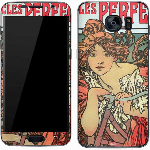Alphonse Mucha Cycles Perfecta Galaxy S7 Skin