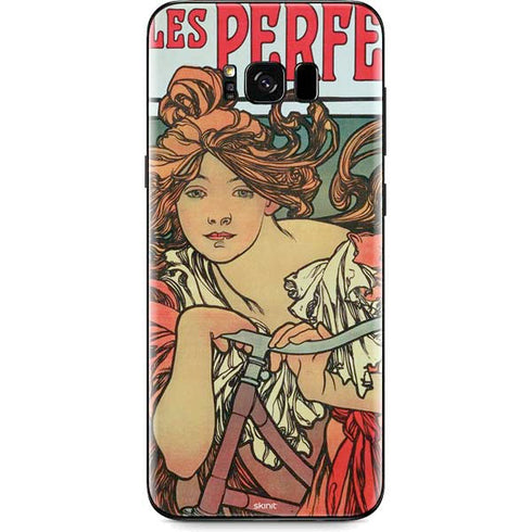 Alphonse Mucha Cycles Perfecta Galaxy S8 Plus Skin