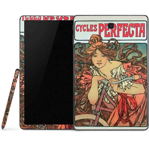 Alphonse Mucha Cycles Perfecta Samsung Galaxy Tab Skin