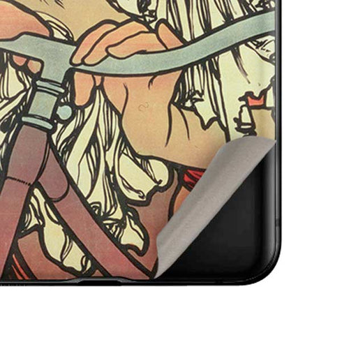 Alphonse Mucha Cycles Perfecta Galaxy Z Flip Skin