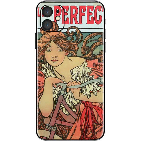 Alphonse Mucha Cycles Perfecta iPhone 11 Skin
