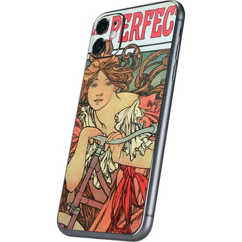 Alphonse Mucha Cycles Perfecta iPhone 11 Skin
