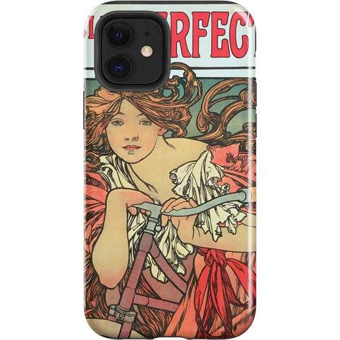 Alphonse Mucha Cycles Perfecta iPhone 12 Impact Case