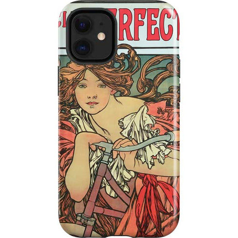 Alphonse Mucha Cycles Perfecta iPhone 12 Mini Impact Case