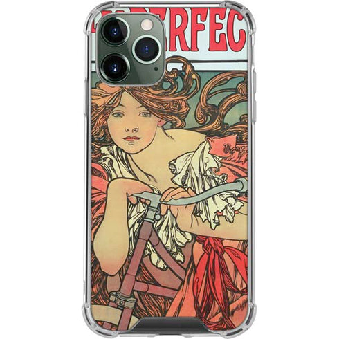 Alphonse Mucha Cycles Perfecta iPhone 12 Pro Clear Case