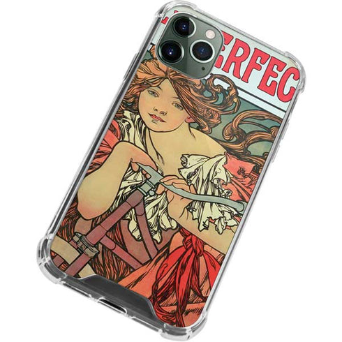 Alphonse Mucha Cycles Perfecta iPhone 12 Pro Max Clear Case