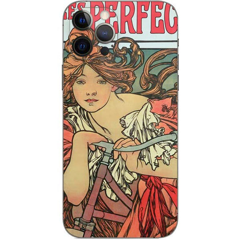 Alphonse Mucha Cycles Perfecta iPhone 12 Pro Skin
