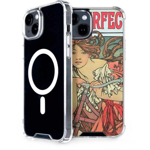 Alphonse Mucha Cycles Perfecta iPhone 13 MagSafe Case