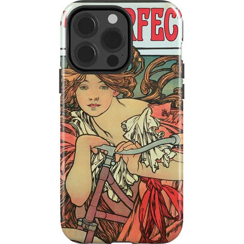 Alphonse Mucha Cycles Perfecta iPhone 13 Pro Impact Case