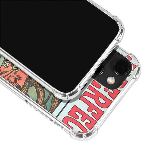 Alphonse Mucha Cycles Perfecta iPhone 14 Plus Clear Case