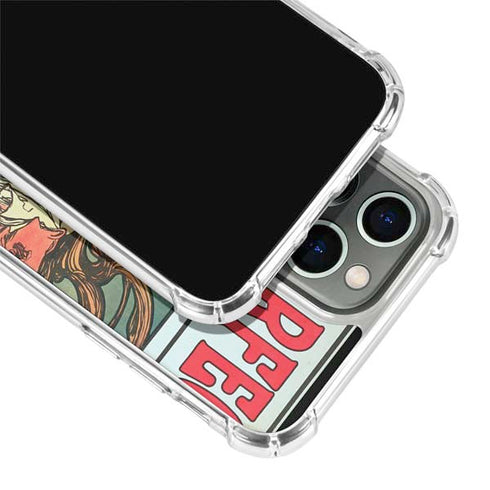 Alphonse Mucha Cycles Perfecta iPhone 15 Pro Clear Case