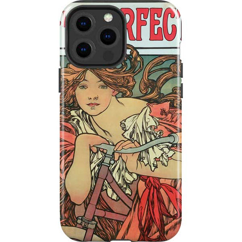 Alphonse Mucha Cycles Perfecta iPhone 15 Pro Max Impact Case