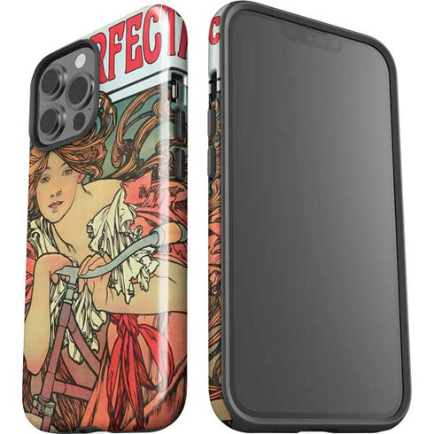 Alphonse Mucha Cycles Perfecta iPhone 15 Pro Max Impact Case